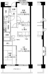 クレールメゾン都筑の物件間取画像